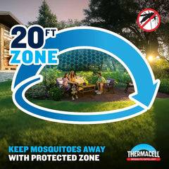 E-ZoneGuard Patio 9Hr Rechargeable Mosquito Repeller (E90)